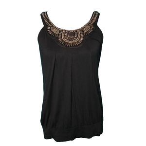 Boho Wooden beadwork top